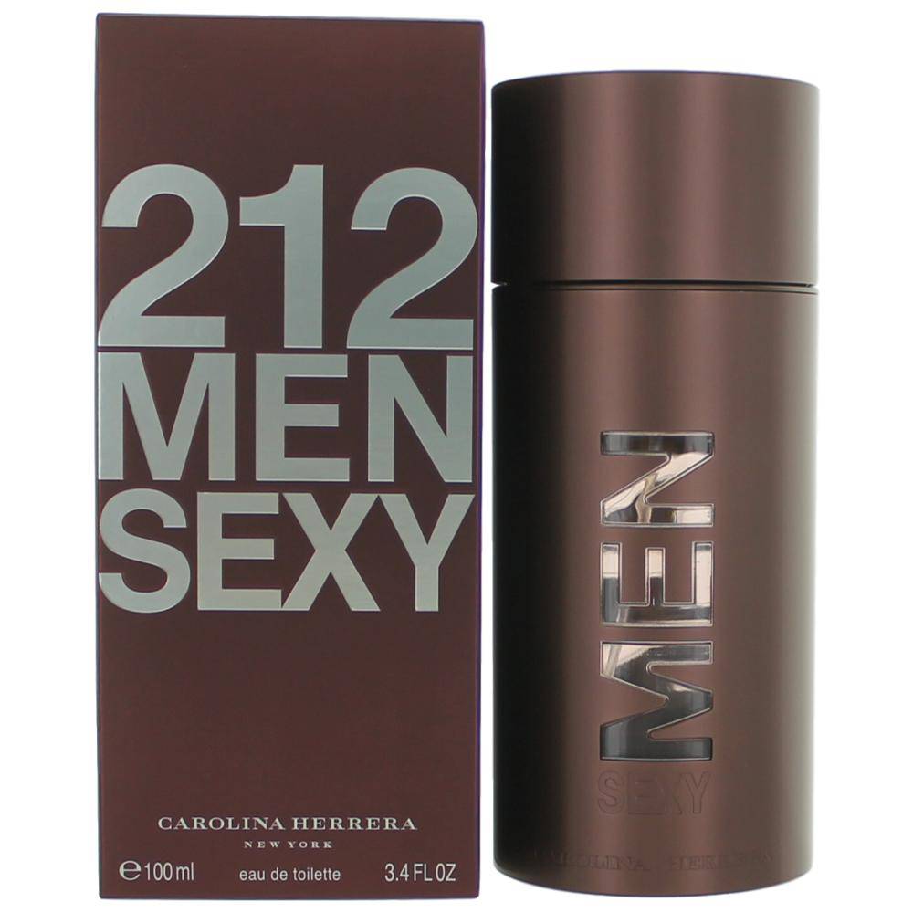 212 Sexy by Carolina Herrera, 3.4 oz EDT Spray for Men - OleBella