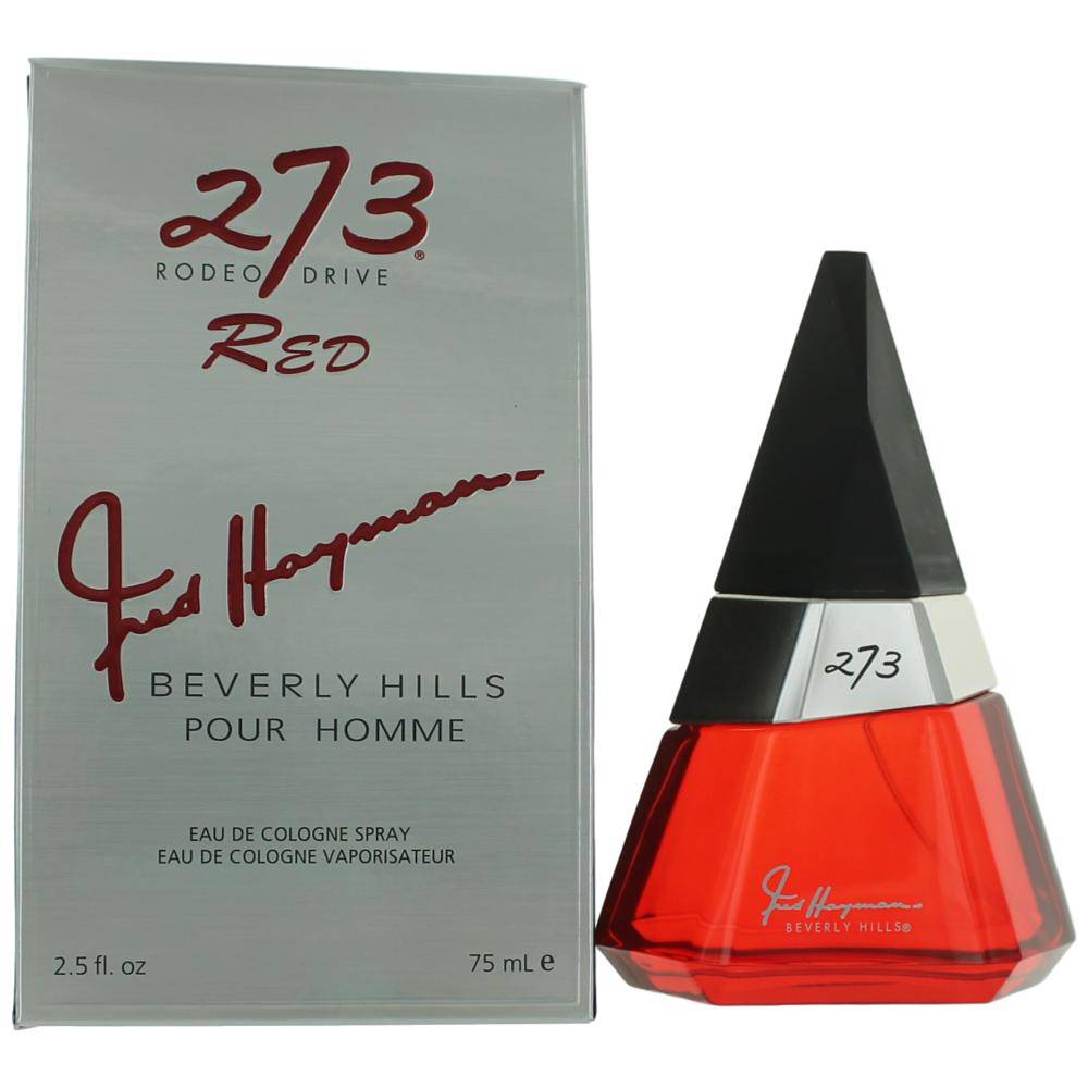 273 Red by Fred Hayman, 2.5 oz Eau De Cologne Spray for Men - OleBella