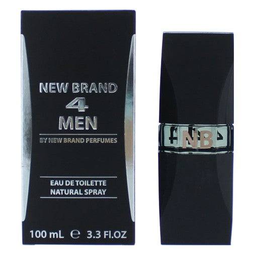 4 Men by New Brand, 3.3 oz EDT Spray for Men - OleBella