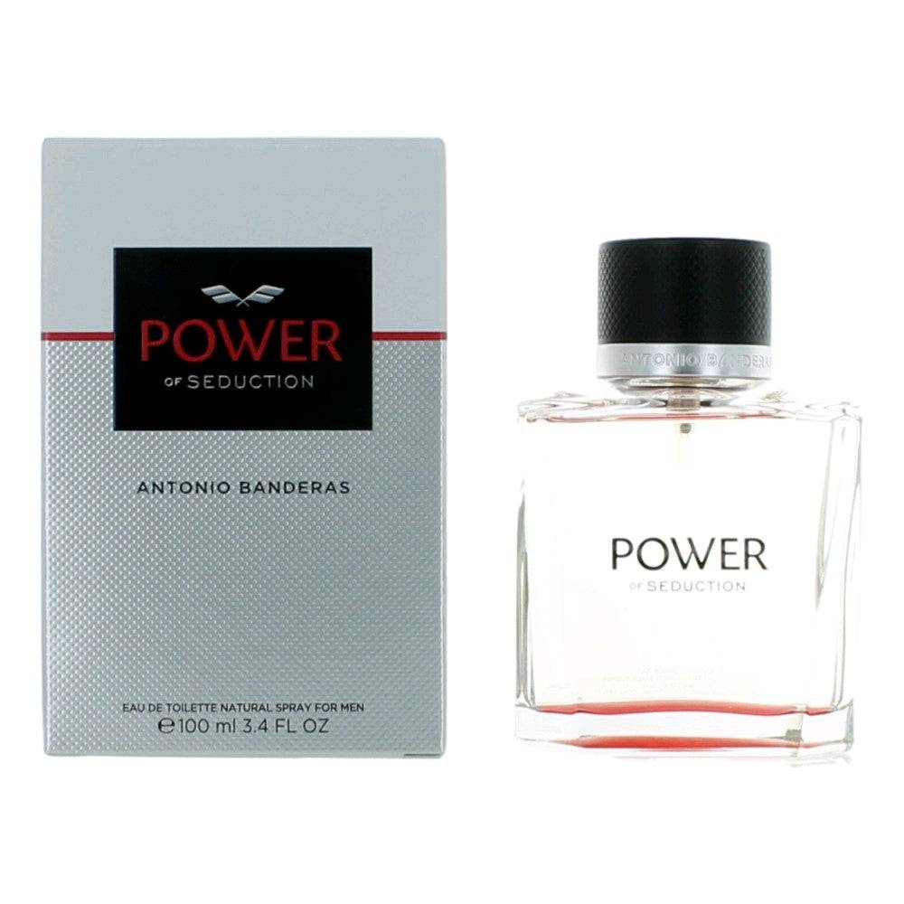 Power of Seduction by Antonio Banderas, 3.4 oz EDT Spray for Men - OleBella