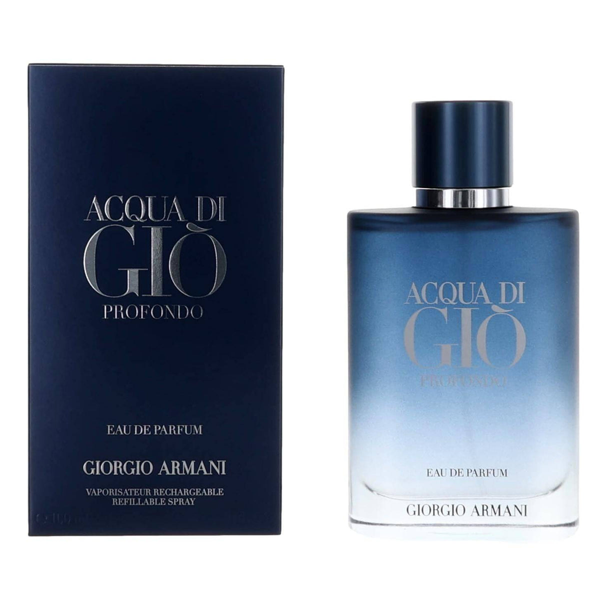 Acqua Di Gio Profondo by Giorgio Armani, 3.3 oz EDP Spray for Men - OleBella