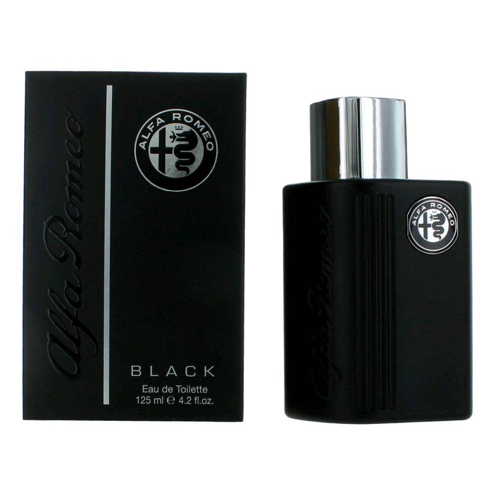Alfa Romeo Black by Alfa Romeo, 4.2 oz EDT Spray for Men - OleBella