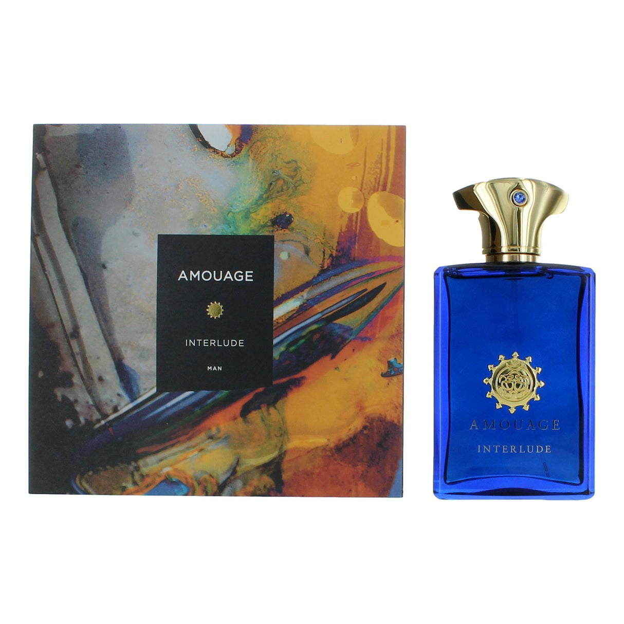 Interlude by Amouage, 3.4 oz EDP Spray for Men New - OleBella