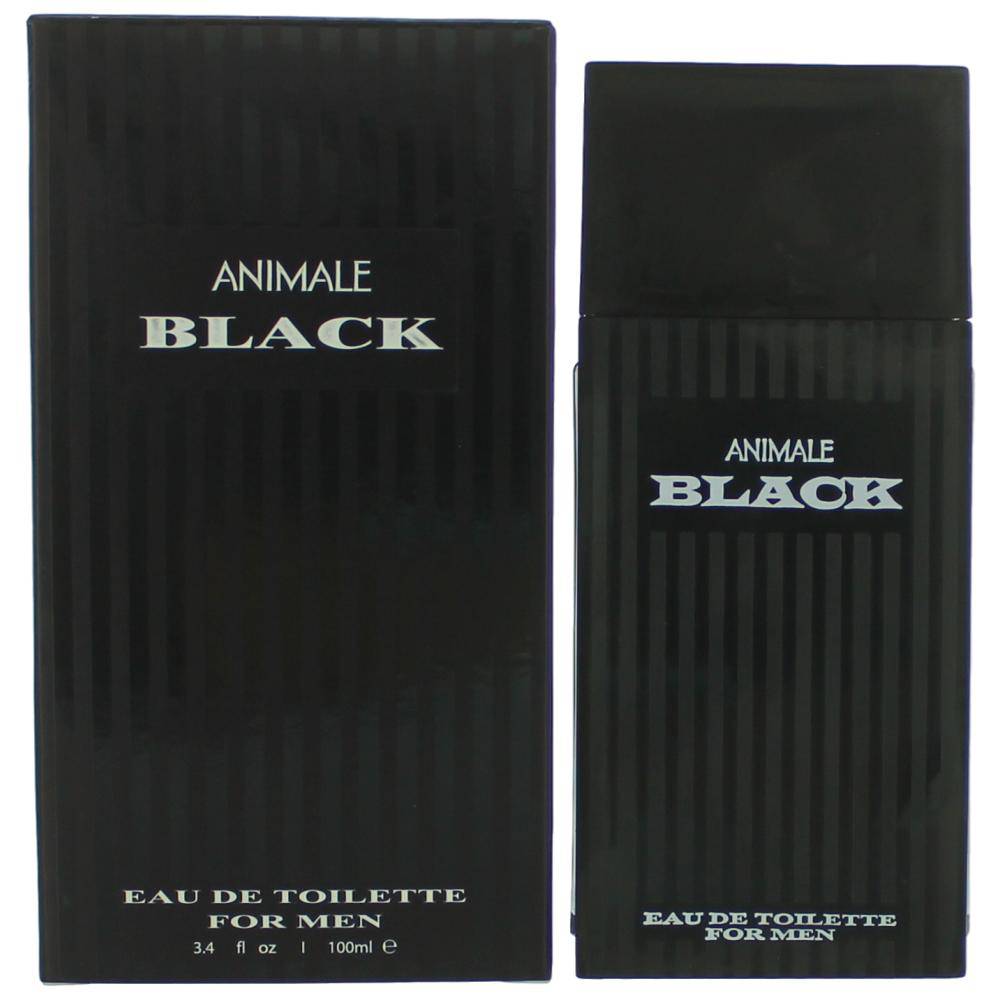 Animale Black by Animale, 3.4 oz EDT Spray for Men - OleBella