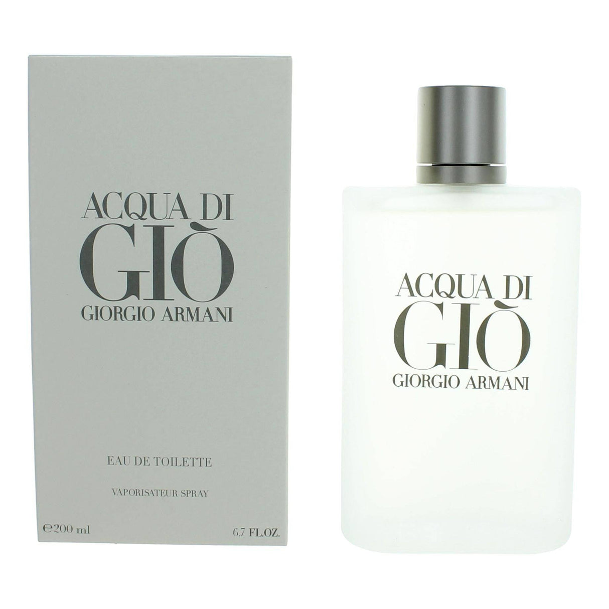 Acqua Di Gio by Giorgio Armani, 6.7 oz EDT Spray for Men - OleBella
