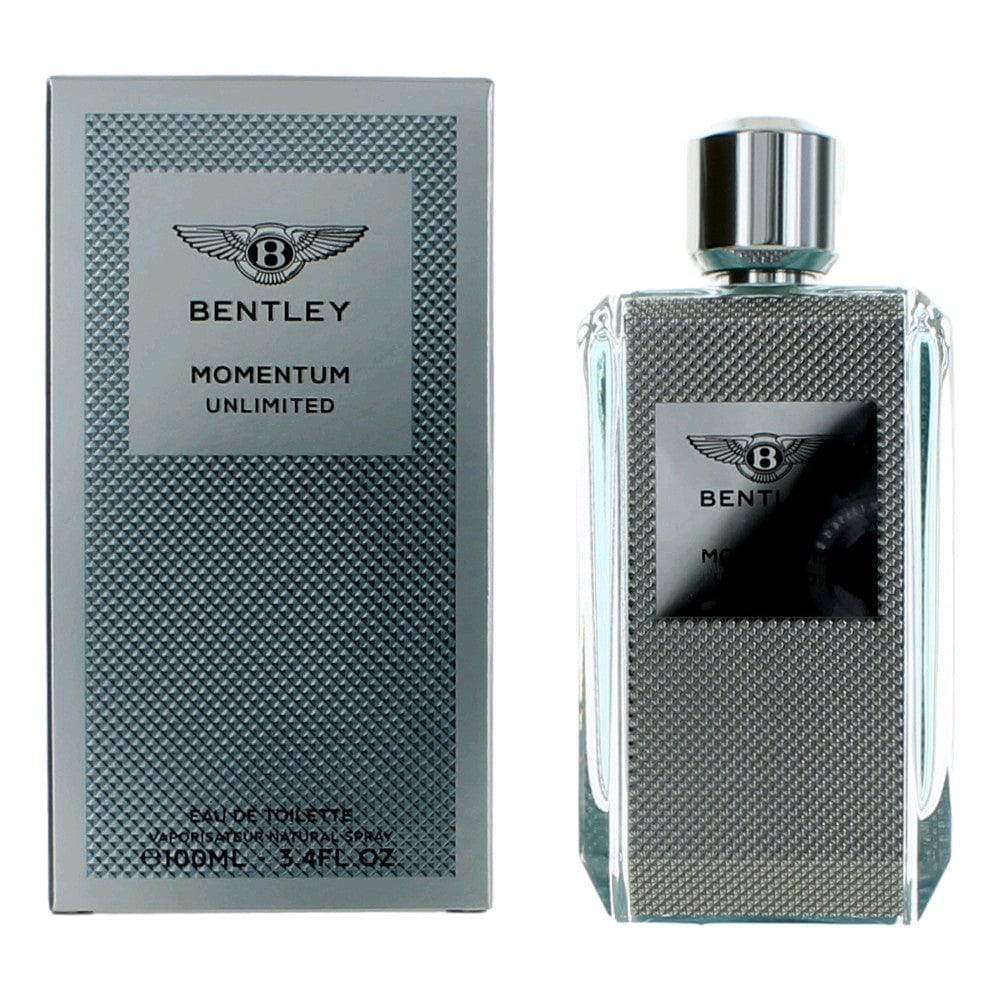 Bentley Momentum Unlimited by Bentley, 3.4 oz EDT Spray for Men - OleBella