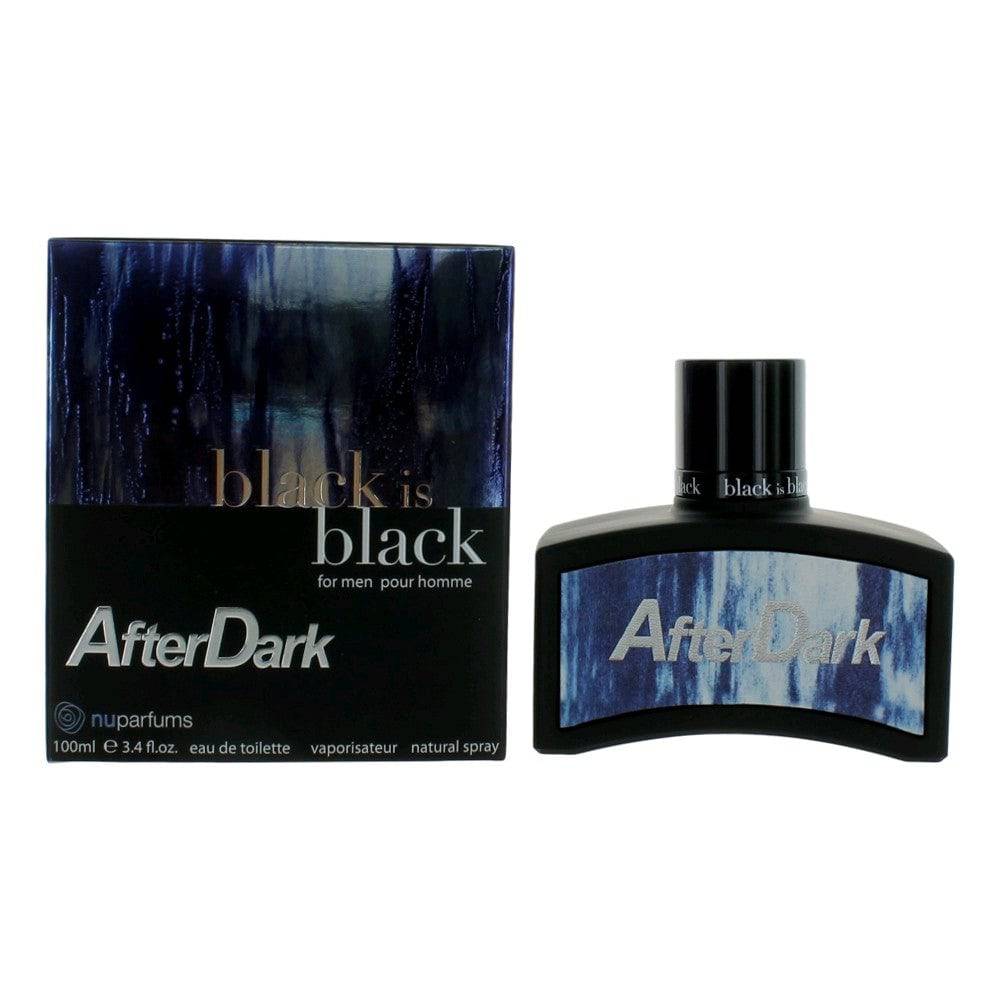 Black Is Black After Dark by NuParfums, 3.4 oz EDT Spray for Men - OleBella