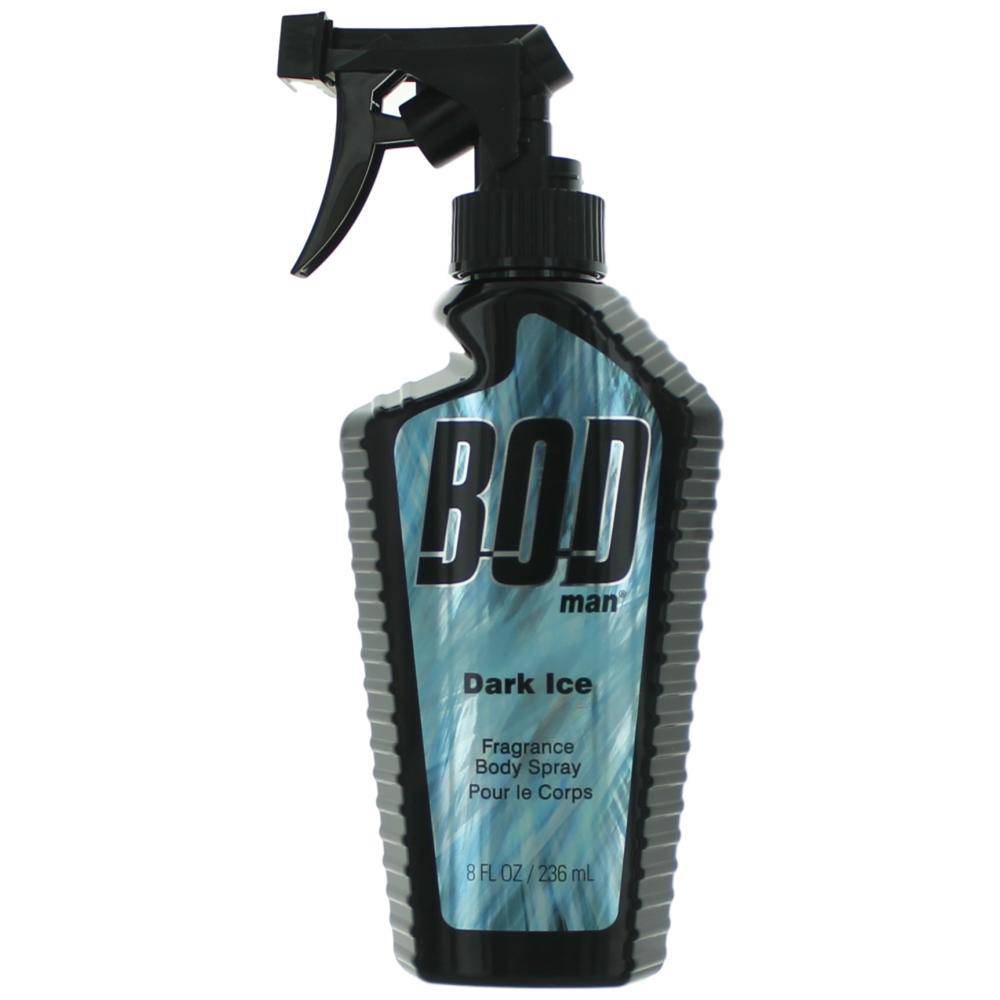 Bod Man Dark Ice by Parfums De Coeur, 8 oz Frgrance Body Spray for Men - OleBella