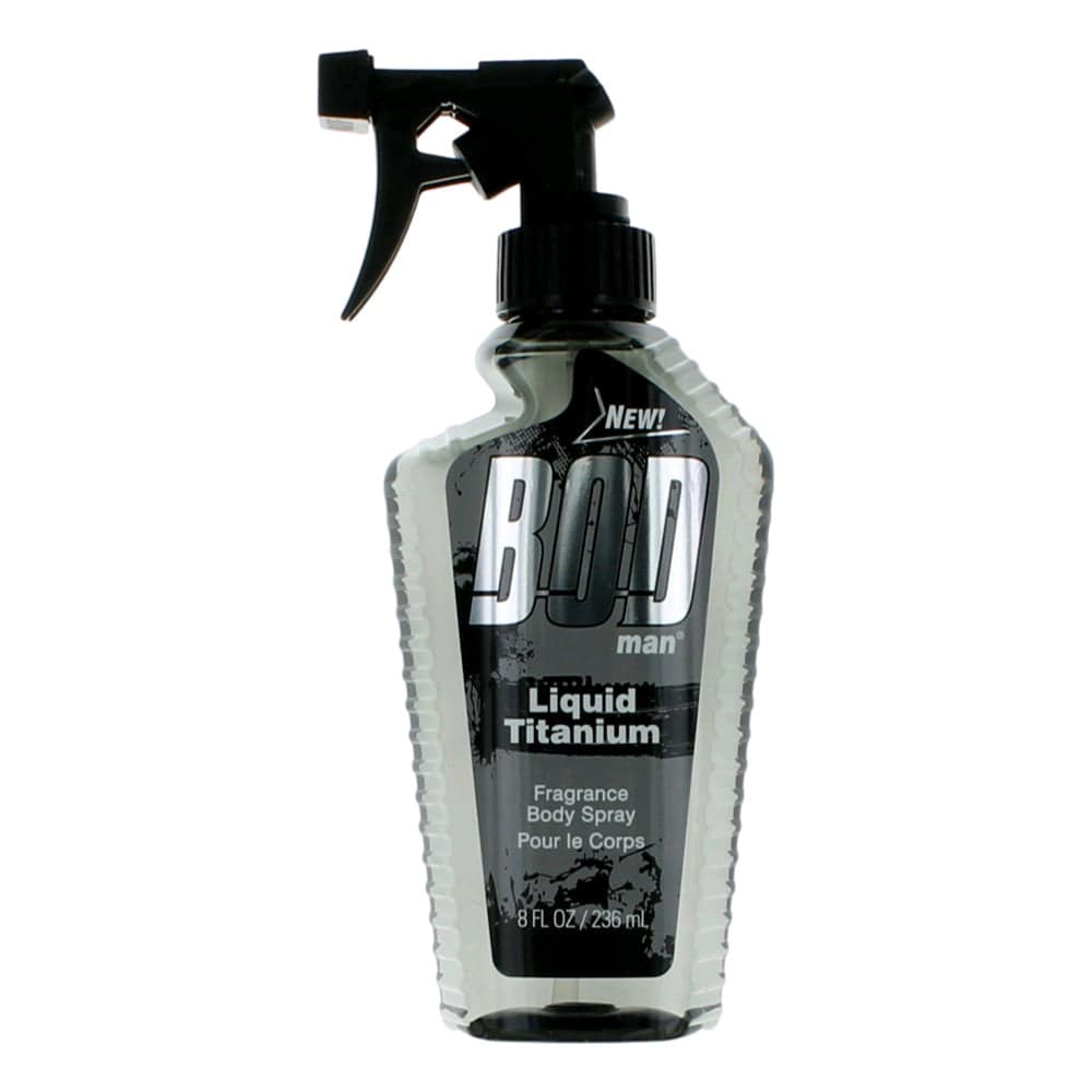 Bod Man Liquid Titanium by Parfums De Coeur, 8oz Frgrance Body Spray men - OleBella