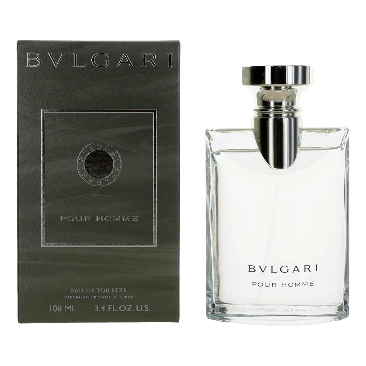 Bvlgari Pour Homme by Bvlgari, 3.4 oz EDT Spray for Men (Bulgari) - OleBella