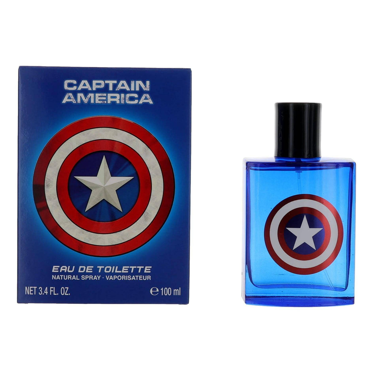Captain America by Marvel, 3.4 oz EDT Spray for Men - OleBella