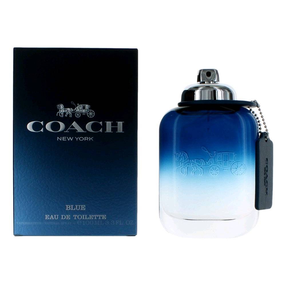 Coach Blue by Coach, 3.4 oz EDT Spray for Men - OleBella
