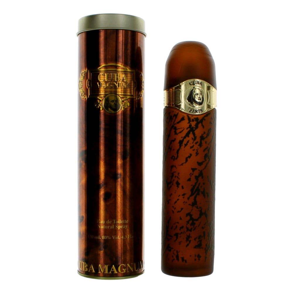 Cuba Magnum Gold by Cuba, 4.2 oz EDT Spray for Men - OleBella