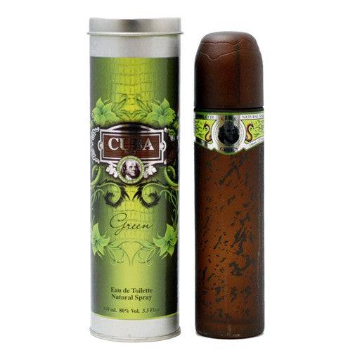 Cuba Green by Cuba, 3.3 oz EDT Spray for Men - OleBella