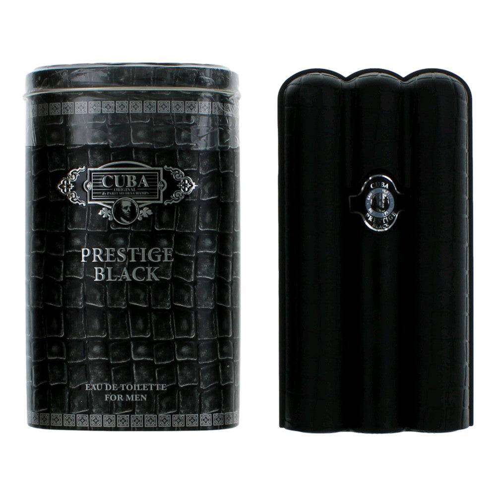 Cuba Prestige Black by Cuba, 3 oz EDT Spray for Men - OleBella