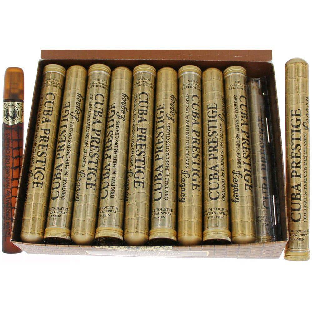 Cuba Prestige Legacy by Cuba, 1.17 oz EDT Spray for Men. Pack of 20 - OleBella