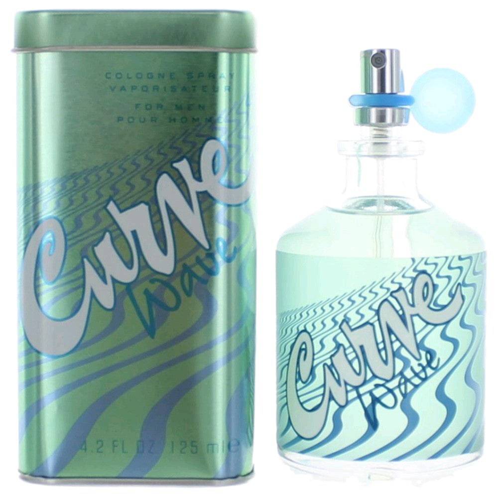 Curve Wave by Liz Claiborne, 4.2 oz Cologne Spray for Men - OleBella