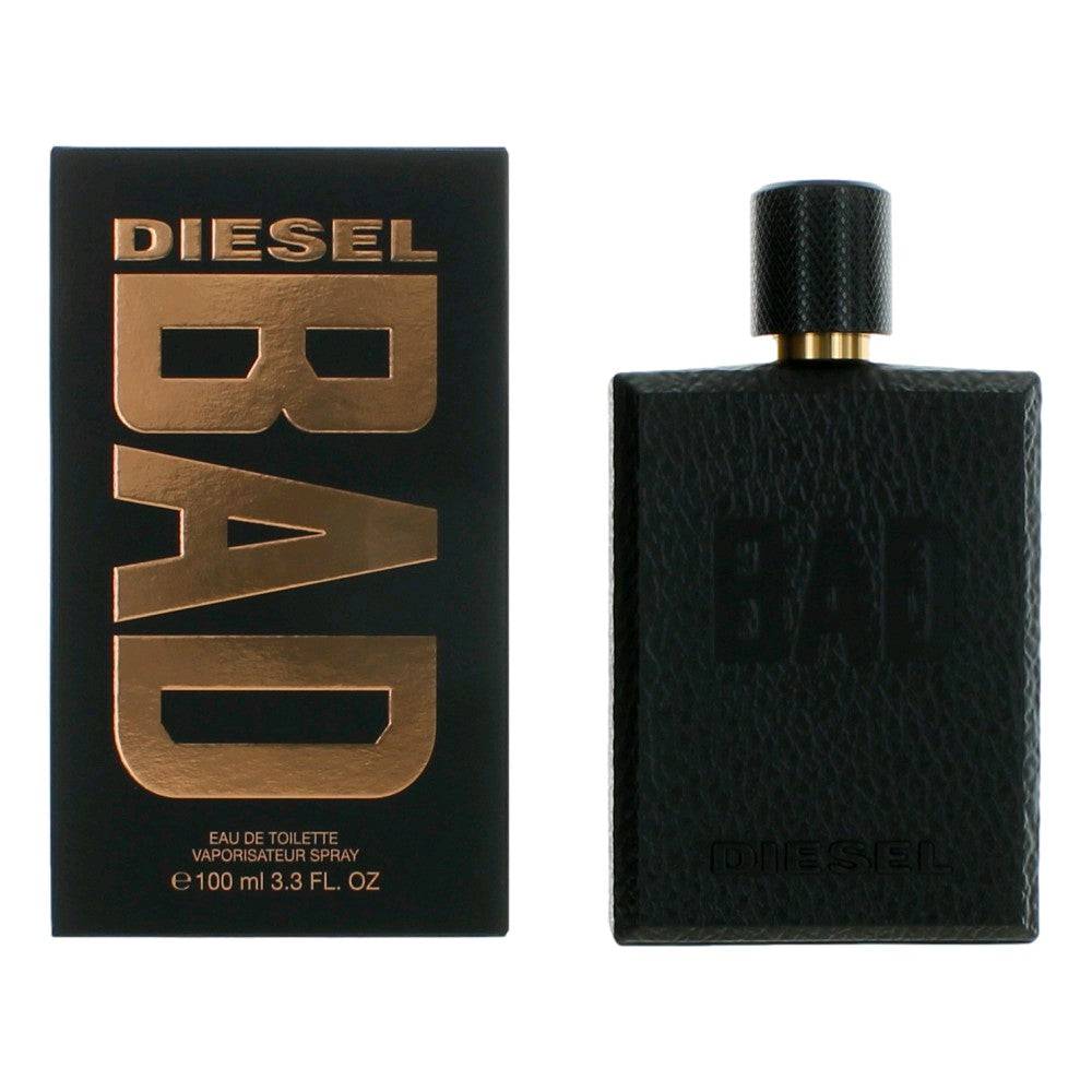 Diesel Bad by Diesel, 3.3 oz Eau de Tolette Spray for Men - OleBella