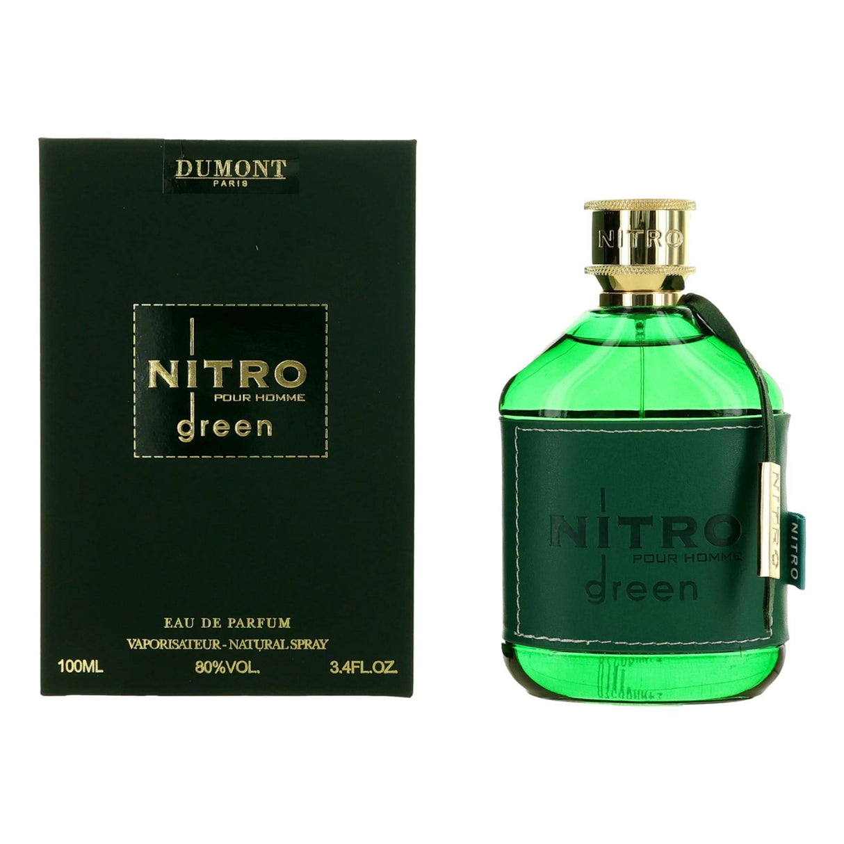 Nitro Green by Dumont, 3.4 oz EDP Spray for Men - OleBella