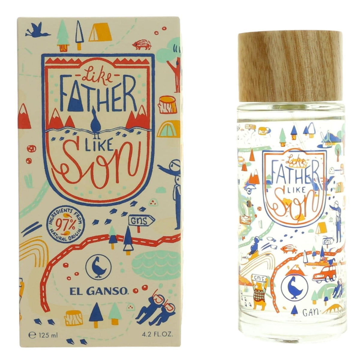 Like Father Like Son by El Ganso, 4.2 oz EDT Spray for Men - OleBella