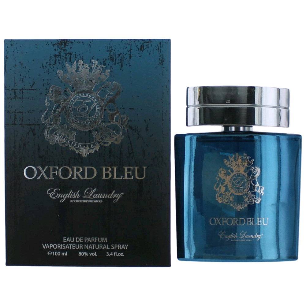 Oxford Bleu by English Laundry, 3.4 oz EDP Spray for Men - OleBella
