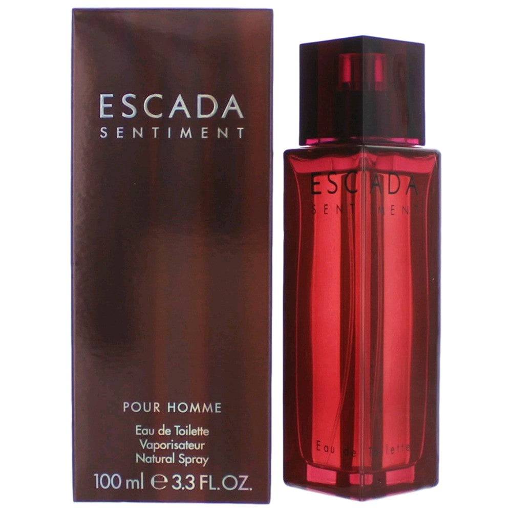 Escada Sentiment by Escada, 3.4 oz EDT Spray for Men - OleBella