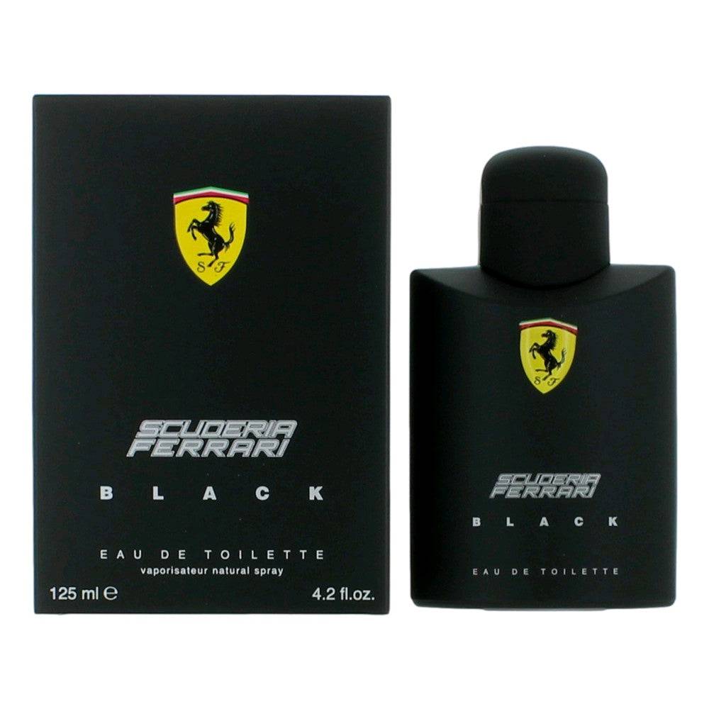 Ferrari Black by Scuderia Ferrari, 4.2 oz EDT Spray for Men - OleBella
