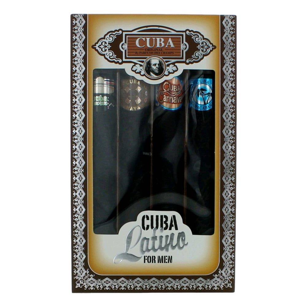 Cuba Latino by Cuba, 4 Piece Gift Set for Men - OleBella
