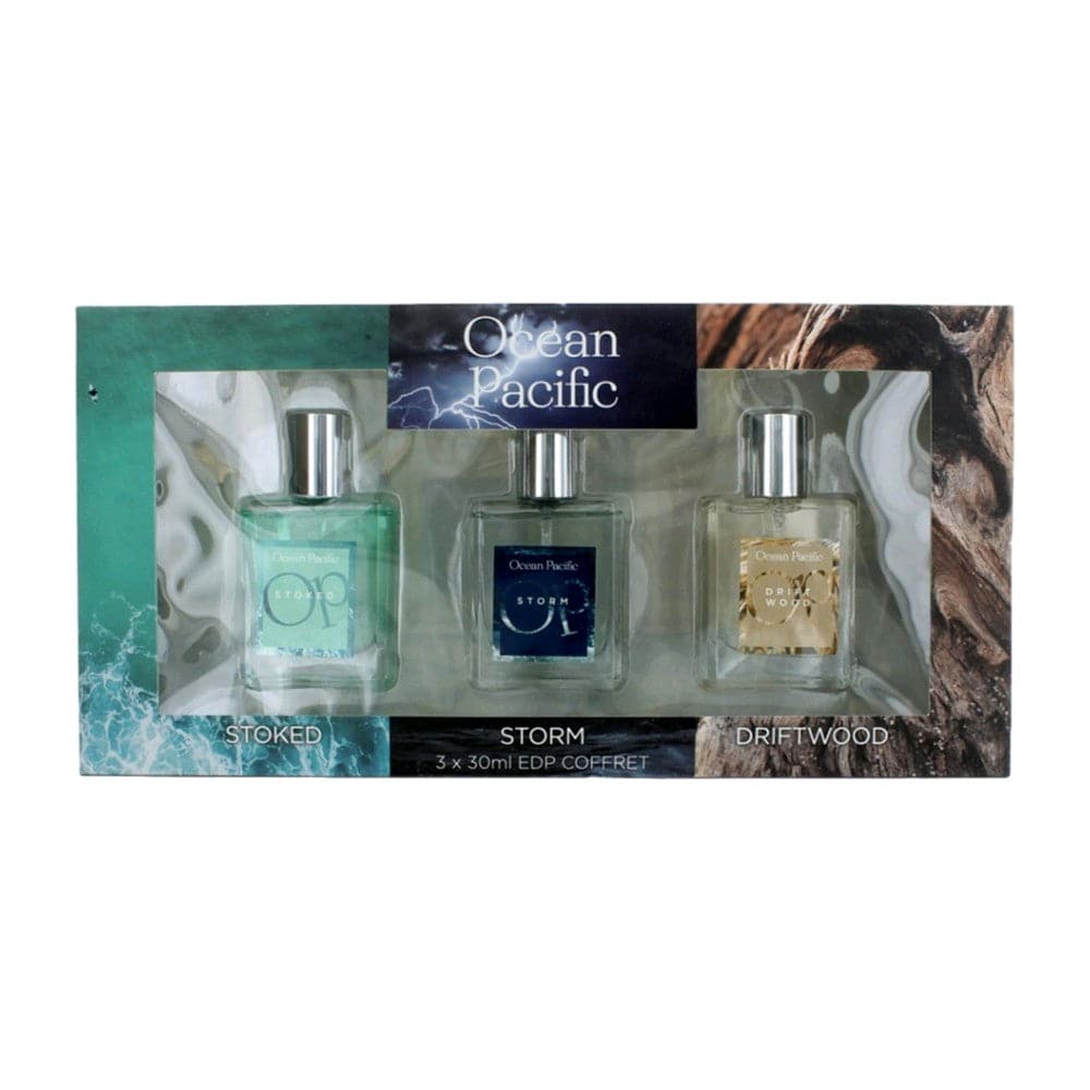 OP by Ocean Pacific, 3 Piece Fragrance Collection for Men - OleBella