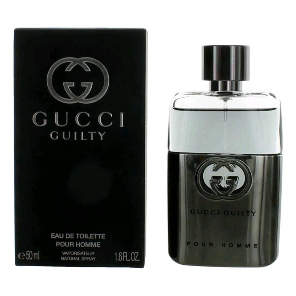Gucci Guilty Pour Homme by Gucci, 1.6 oz EDT Spray for Men - OleBella