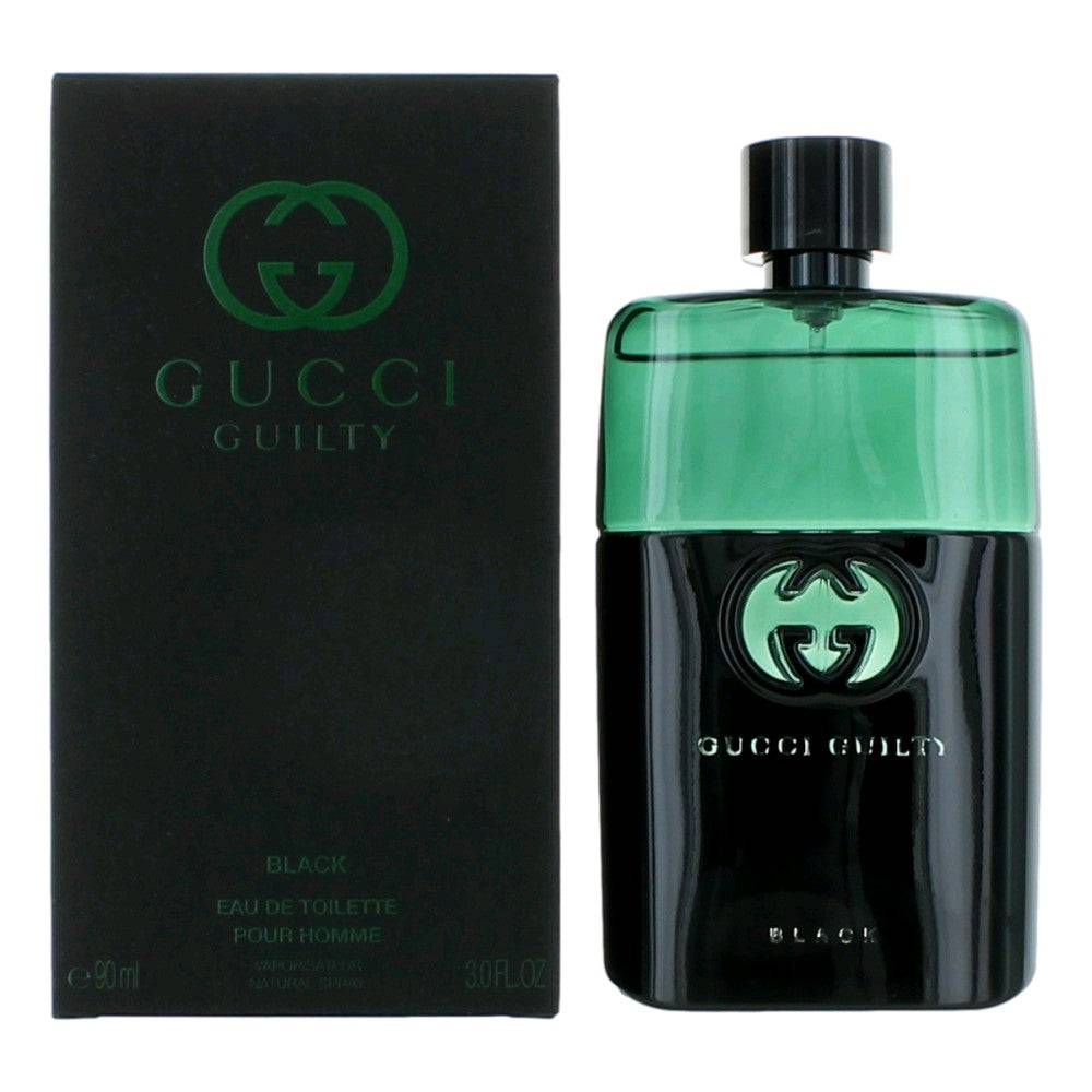 Gucci Guilty Black Pour Homme by Gucci, 3 oz EDT Spray for Men - OleBella