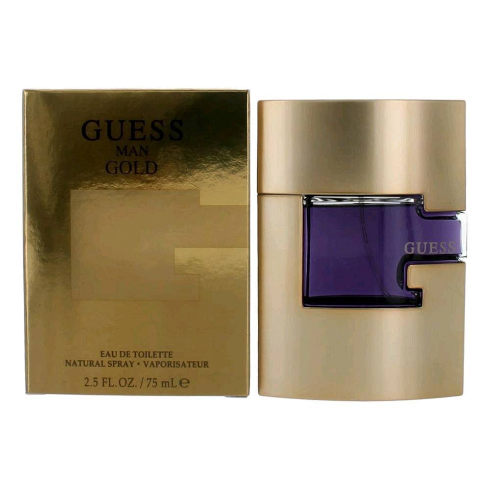 Guess Gold by Guess, 2.5 oz EDT Spray for Men - OleBella