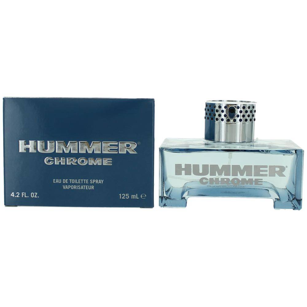 Hummer Chrome by Hummer, 4.2 oz EDT Spray for Men - OleBella