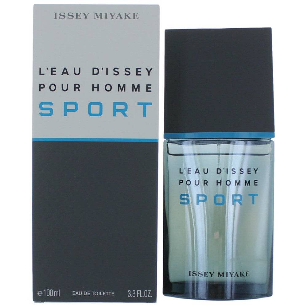 L'eau D'Issey Pour Homme Sport by Issey Miyake, 3.3 oz EDT Spray men - OleBella