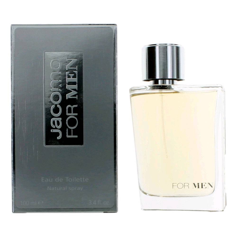 Jacomo For Men by Jacomo, 3.4 oz EDT Spray for Men - OleBella