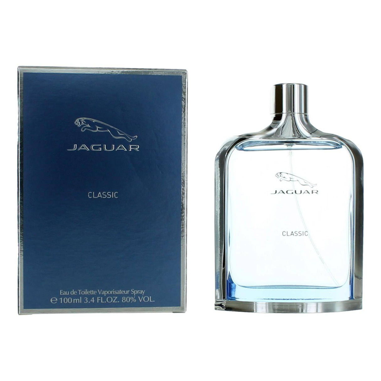 Jaguar Classic Blue by Jaguar, 3.4 oz EDT Spray for Men - OleBella