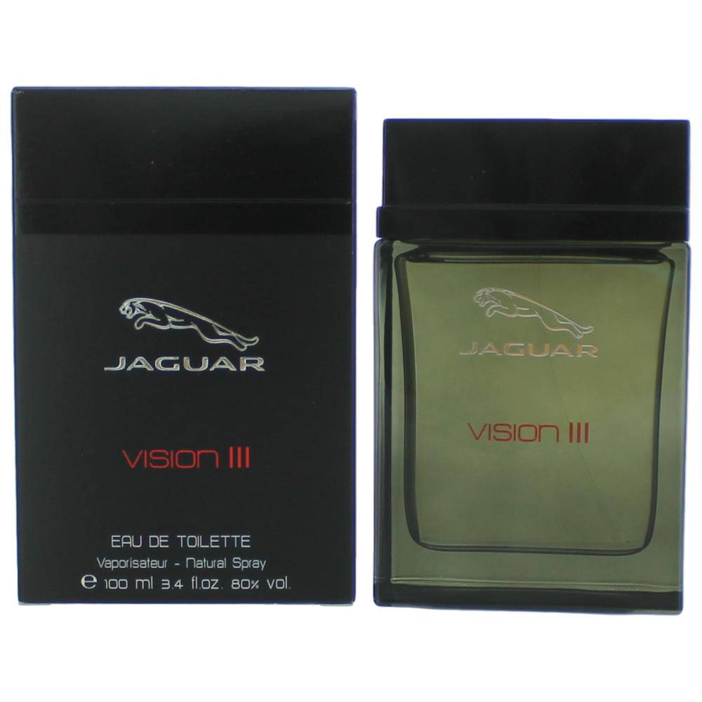 Jaguar Vision III by Jaguar, 3.4 oz EDT Spray for Men - OleBella