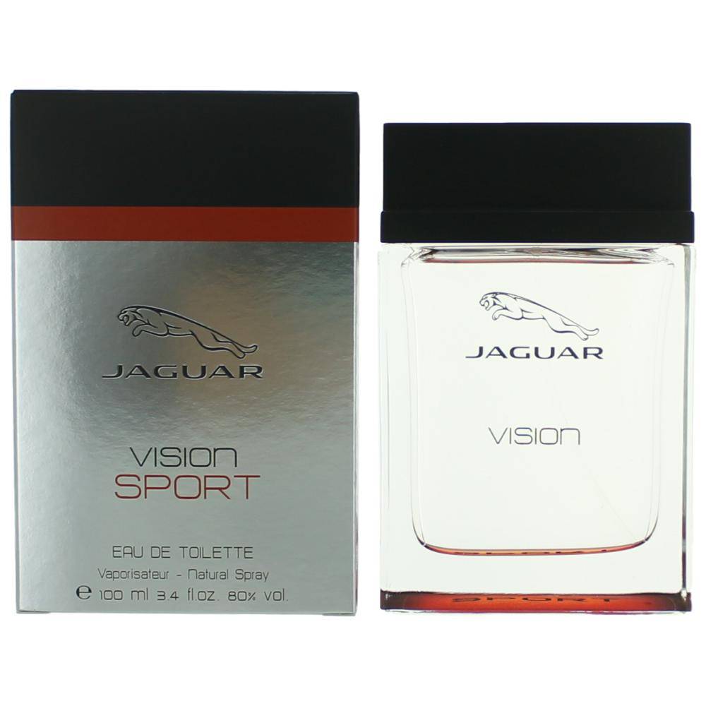 Jaguar Vision Sport by Jaguar, 3.4 oz EDT Spray for Men - OleBella