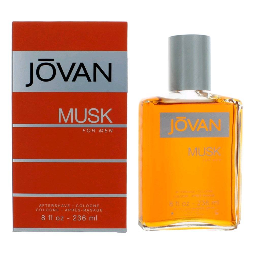 Jovan Musk by Coty, 8 oz After Shave/Cologne for Men - OleBella