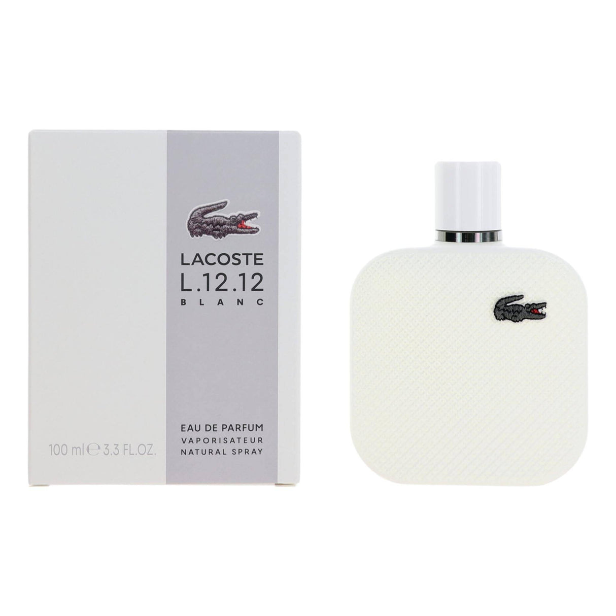 Lacoste L.12.12 White Blanc by Lacoste, 3.3 oz EDP Spray for Men - OleBella