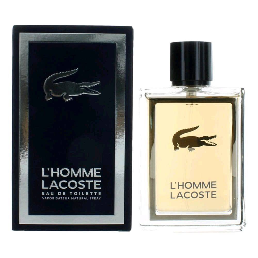 Lacoste L'Homme by Lacoste, 3.4 oz EDT Spray for Men - OleBella