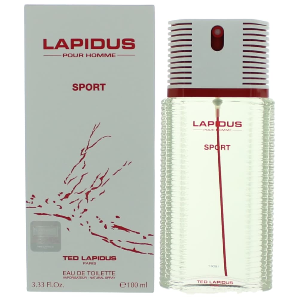 Lapidus Pour Homme Sport by Ted Lapidus, 3.3 oz EDT Spray for Men - OleBella