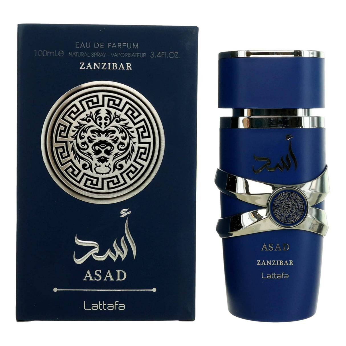 Zanzibar Asad by Lattafa, 3.4 oz EDP Spray for Men - OleBella