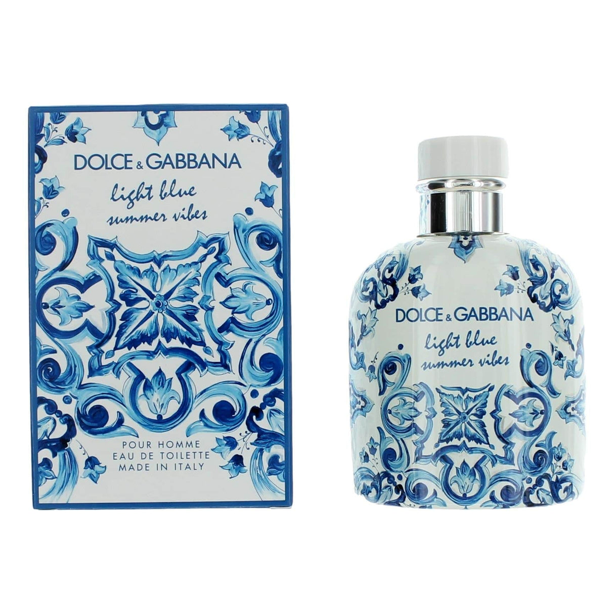 Light Blue Summer Vibes by Dolce & Gabbana, 4.2 oz EDT Spray for Men - OleBella