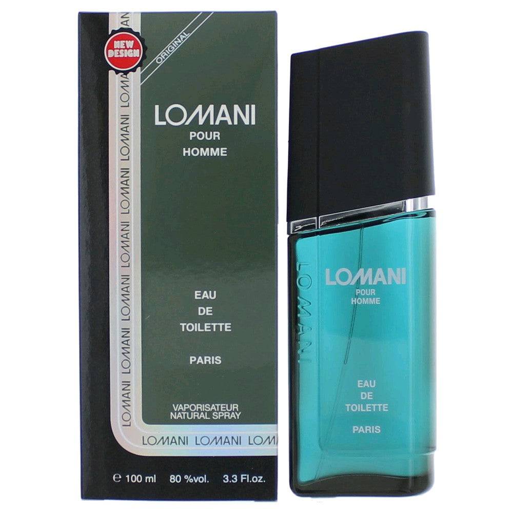 Lomani Pour Homme by Lomani, 3.4 oz EDT Spray for Men - OleBella