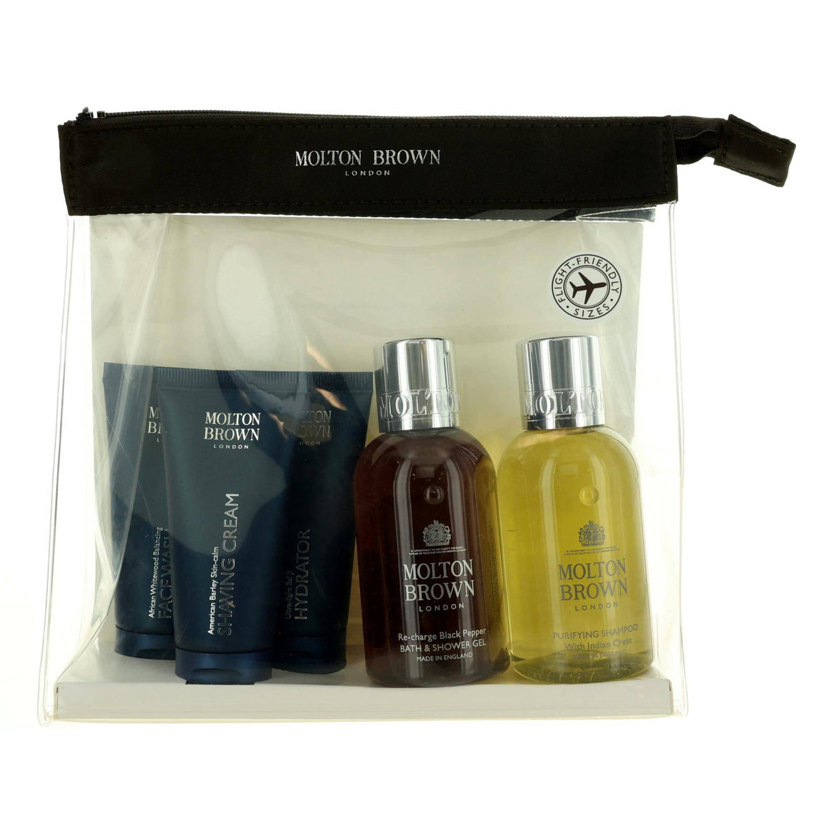 Well Groomed by Molton Brown, 5 Piece Carry On Set for Men - OleBella