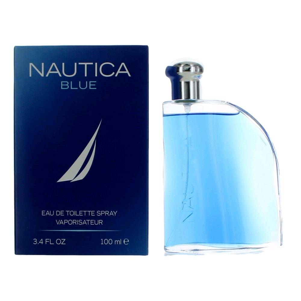 Nautica Blue by Nautica, 3.4 oz EDT Spray for Men - OleBella