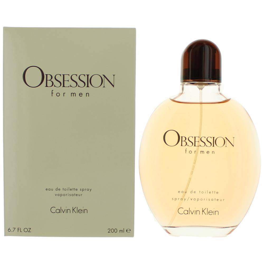 Obsession by Calvin Klein, 6.7 oz EDT Spray for Men - OleBella