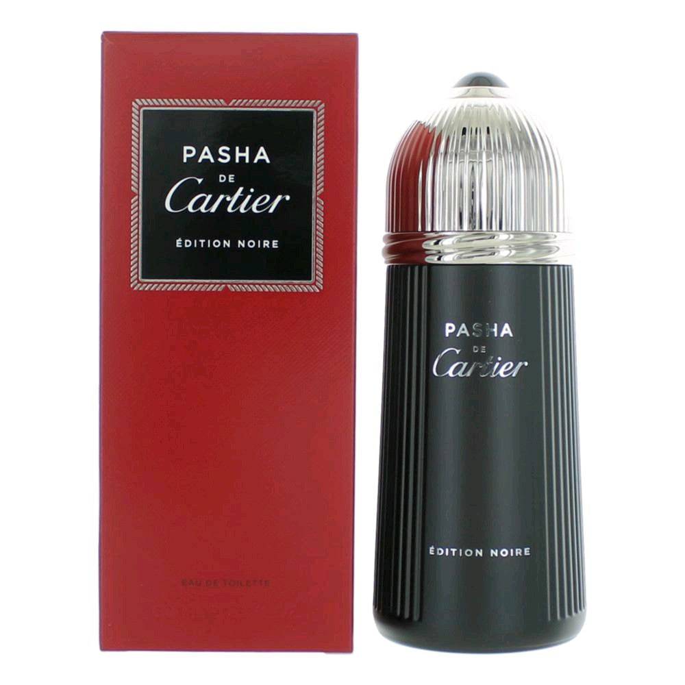 Pasha de Cartier Edition Noire by Cartier, 5 oz EDT Spray for Men - OleBella