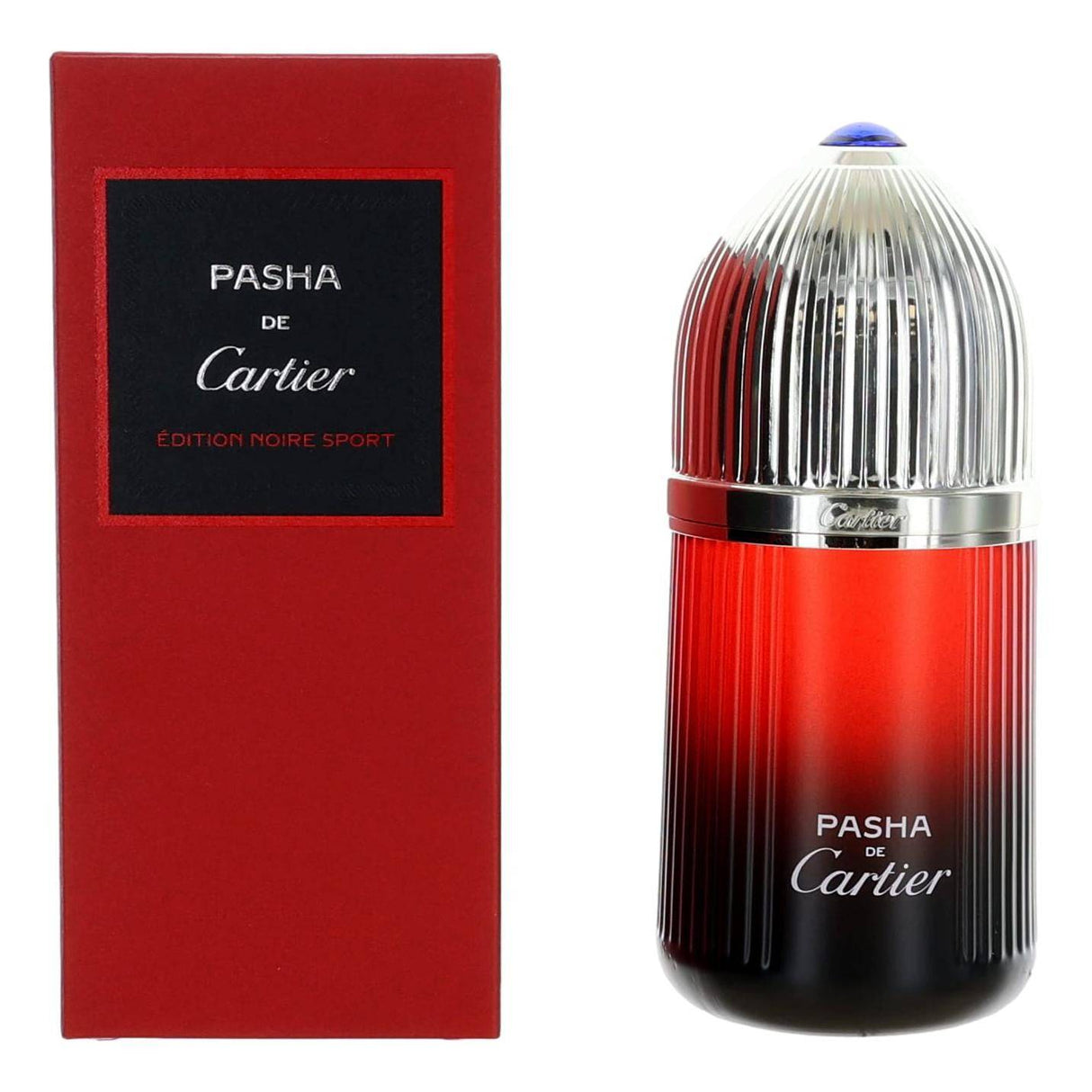 Pasha Noire Sport by Cartier, 3.4 oz EDT Spray for Men - OleBella